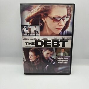 The Debt DVD Helen Mirren Jessica Chastain Spy Thriller Alliance Movie